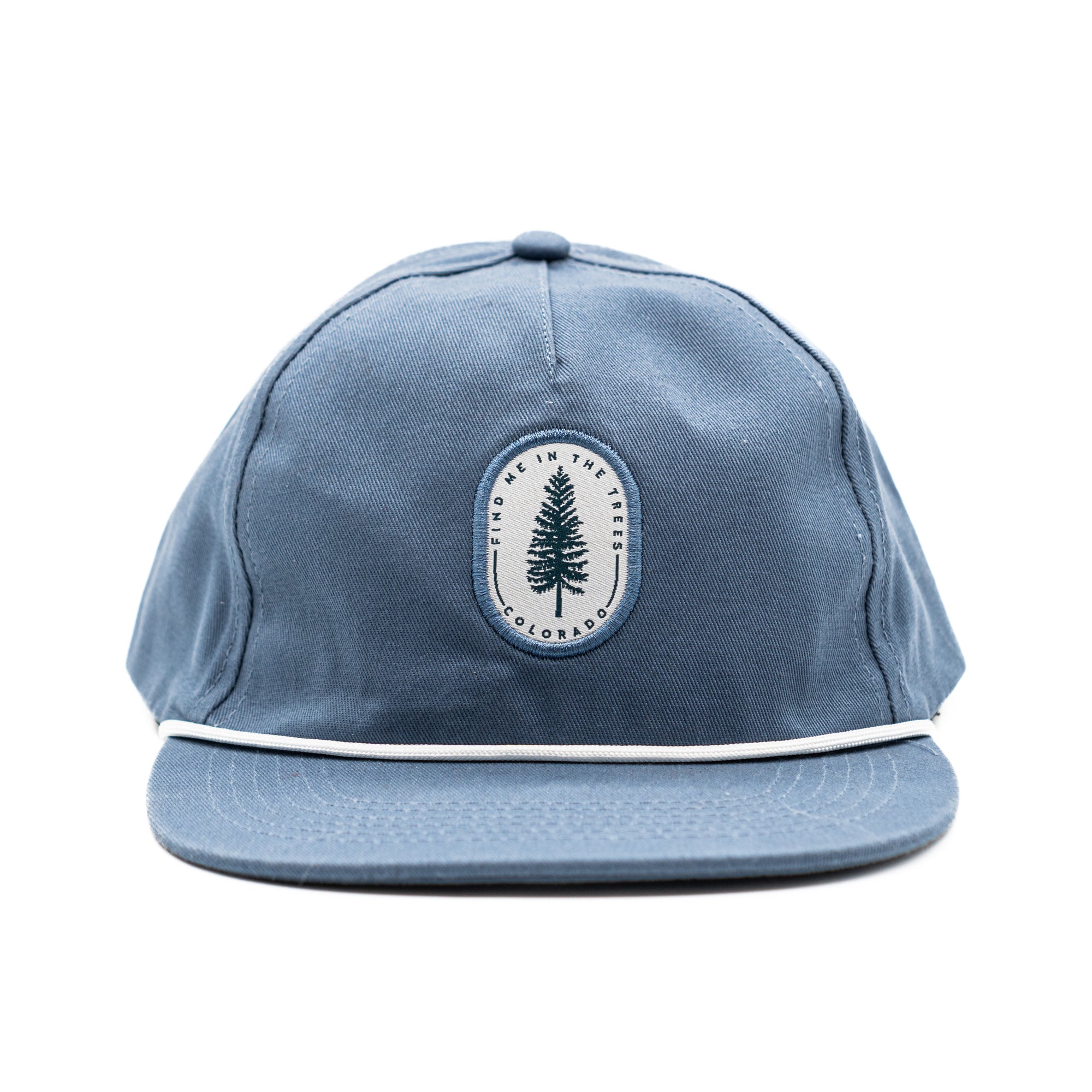 True Blue Full Fabric Trucker Hat