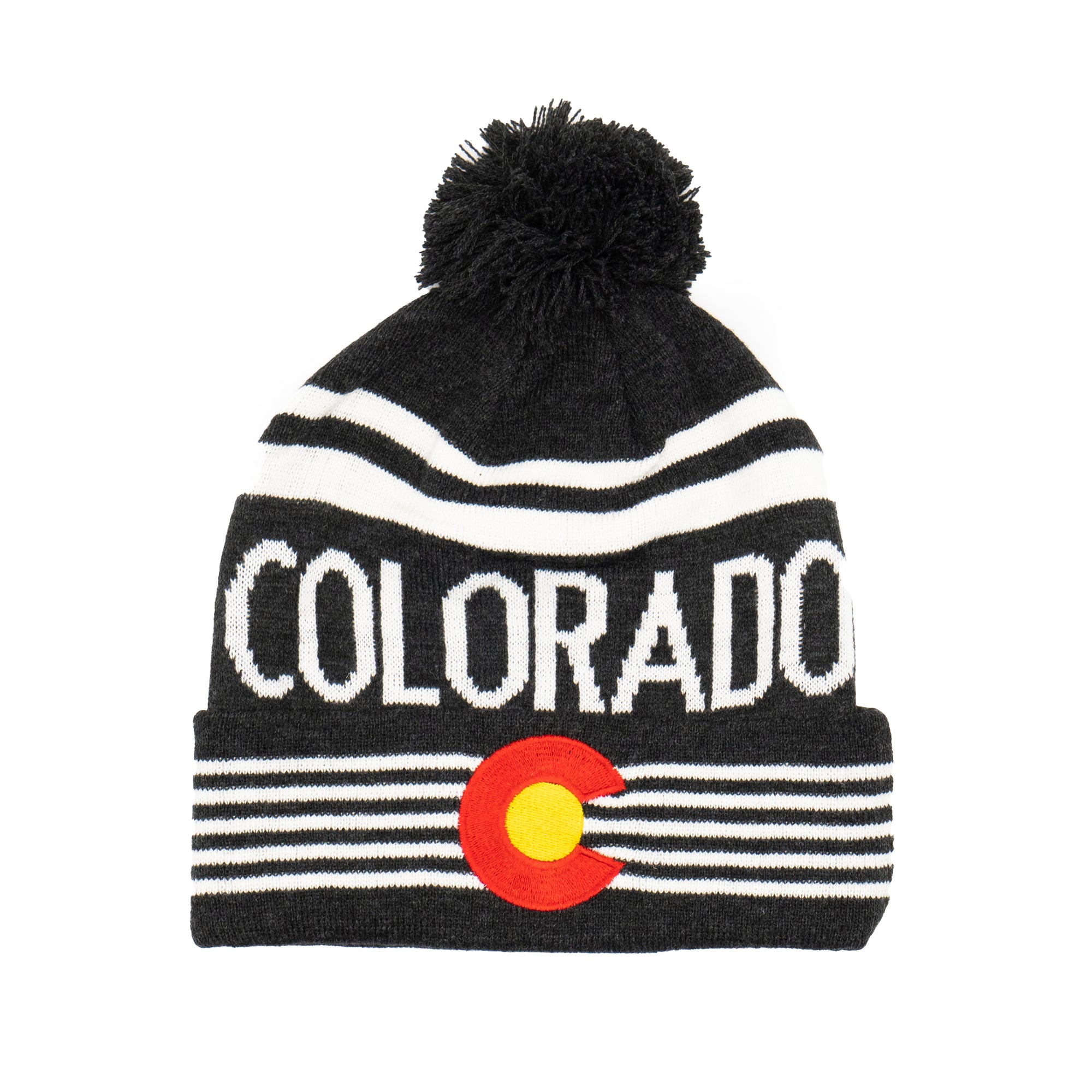 Corker Woven Pom Pom Beanie