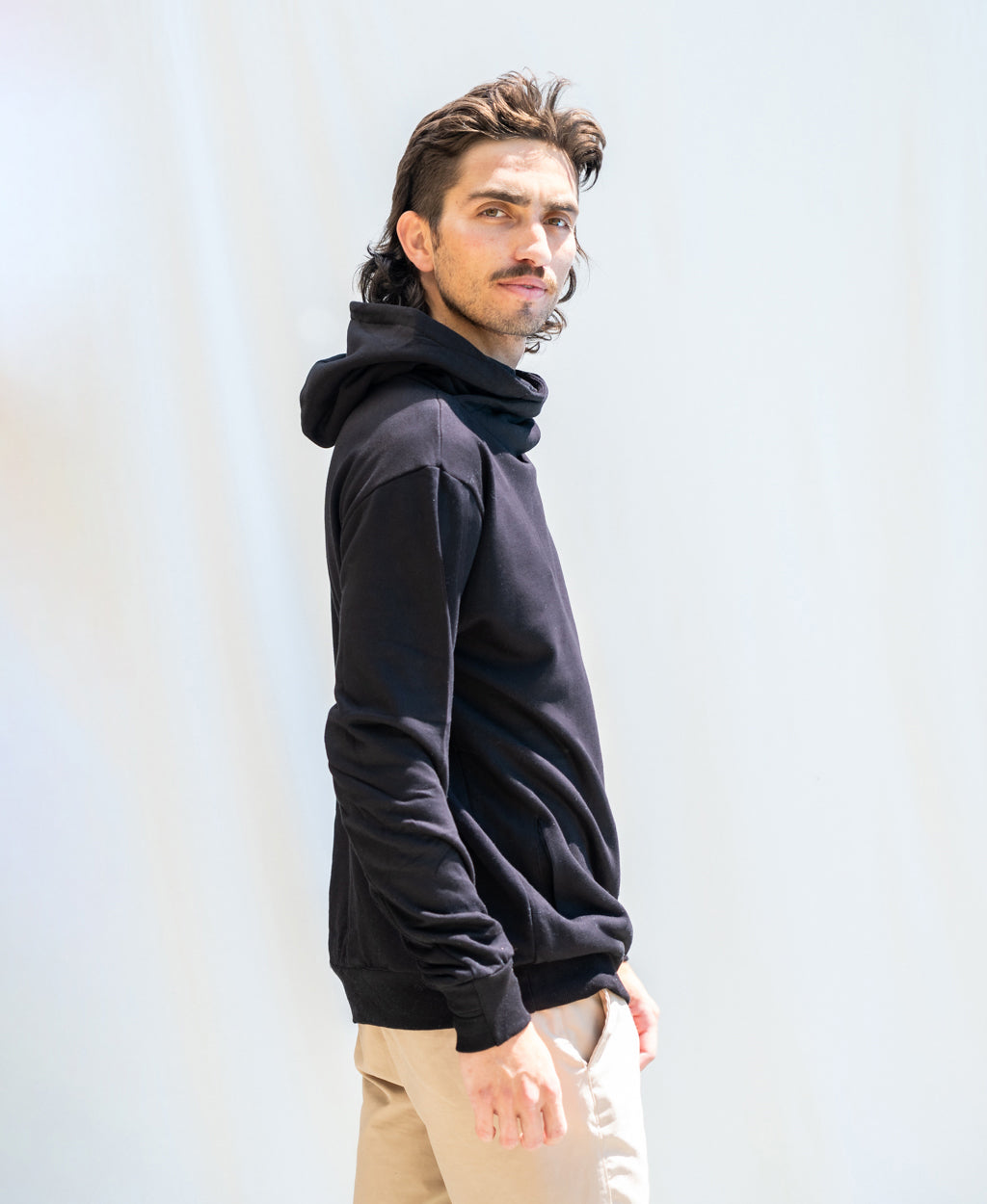 Kaya Heavyweight Cowl Neck Hoodie