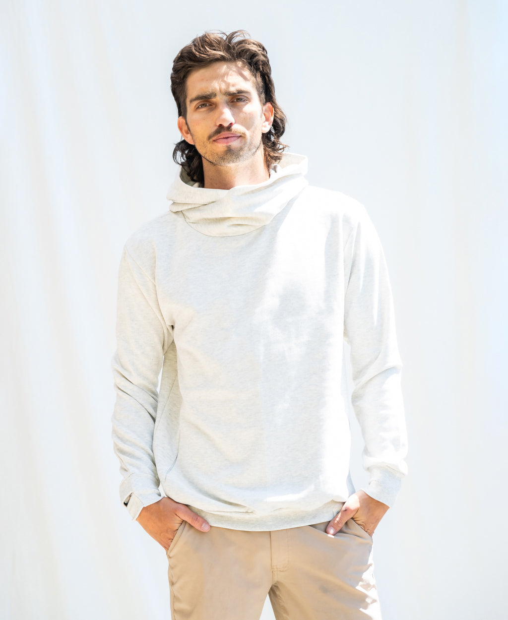 Kaya Heavyweight Cowl Neck Hoodie