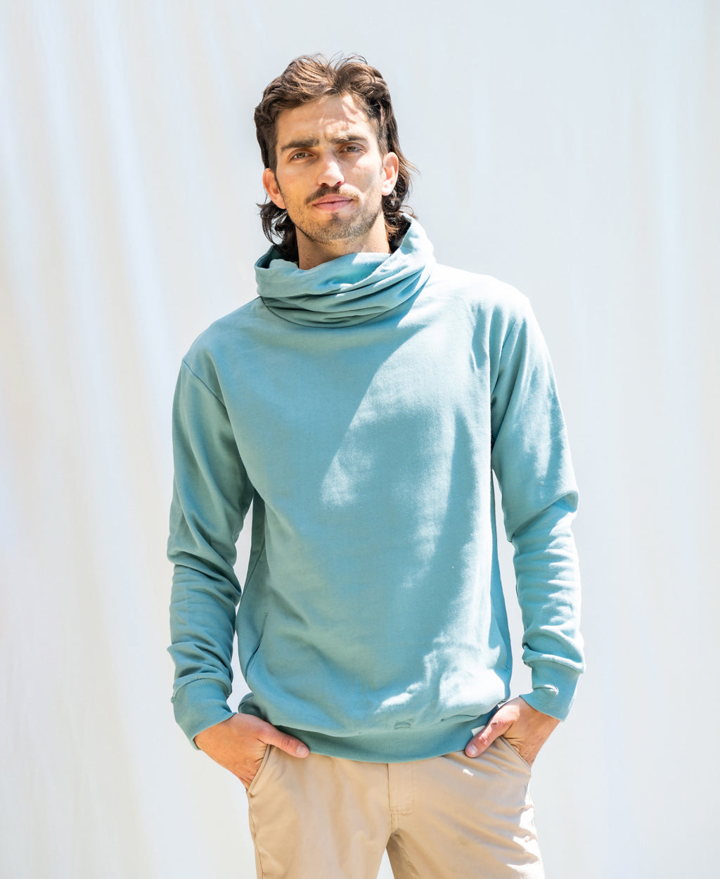 Kaya Heavyweight Cowl Neck Hoodie