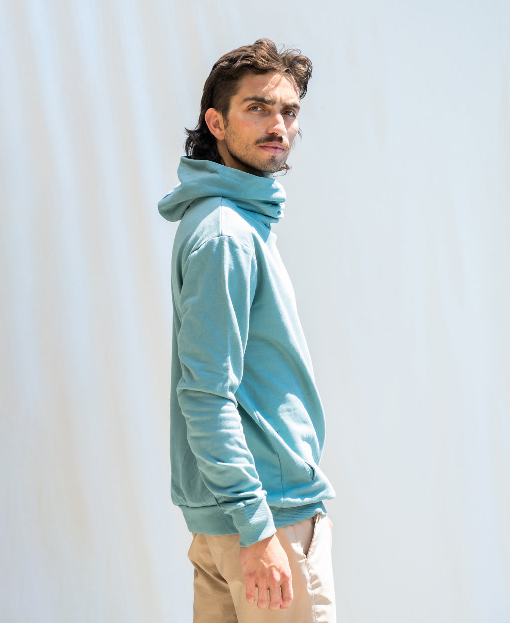 Kaya Heavyweight Cowl Neck Hoodie