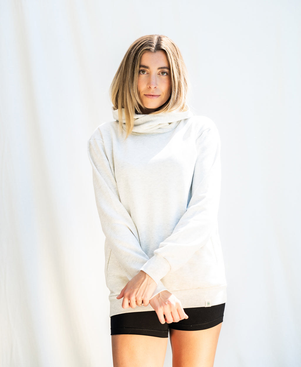 Kaya Heavyweight Cowl Neck Hoodie
