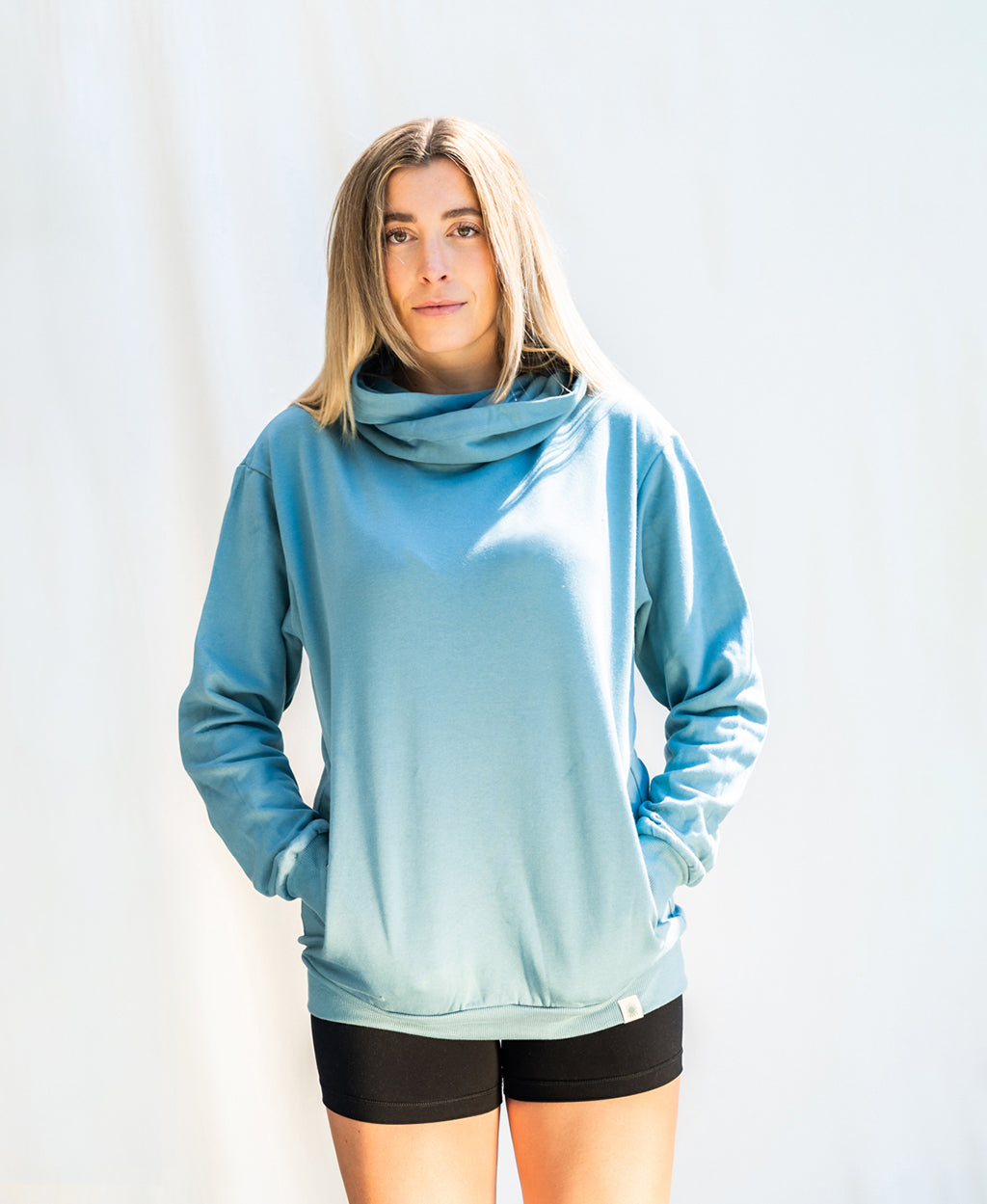Kaya Heavyweight Cowl Neck Hoodie